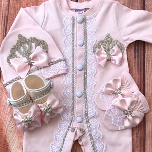 Hand made tske me home outfit